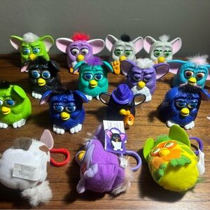 Vintage lot of McDonald’s Furby Toys